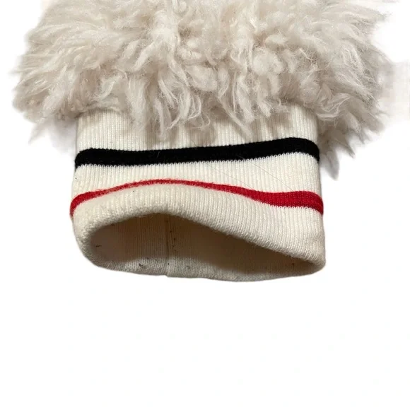 Girl’s faux fur bomber jacket - size S (7/8) - Picture 3 of 7